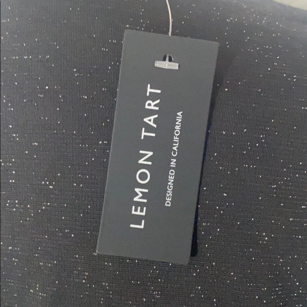 Lemon Tart sparkly black jacket. Size M - Picture 5 of 5